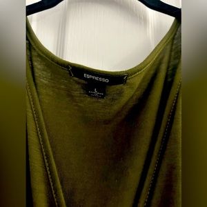 Green maxi dress